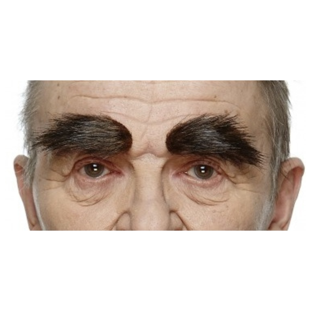 Eyebrows Brown with Red Flecks