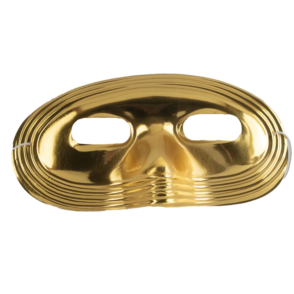 Plastic Domino Mask Gold