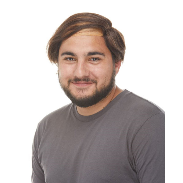 Brown Combover Wig