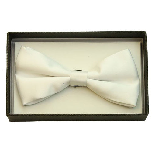 Deluxe White Bow Tie