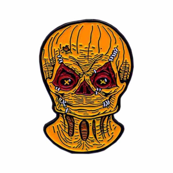 Sam Unmasked Enamel Pin