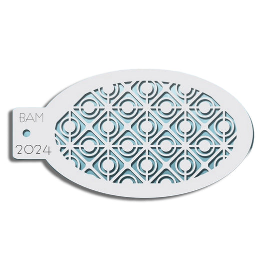 BAM Mini Stencil 2024 "Fretwork"