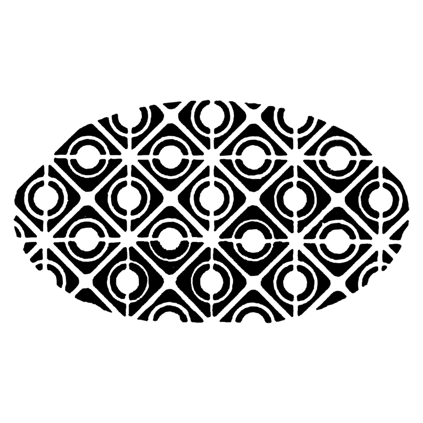 BAM Mini Stencil 2024 "Fretwork"