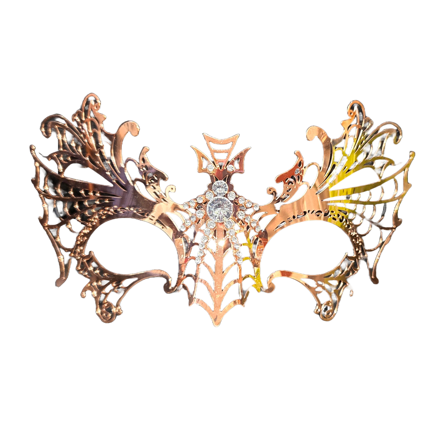 Laser Cut Spider Web Mask