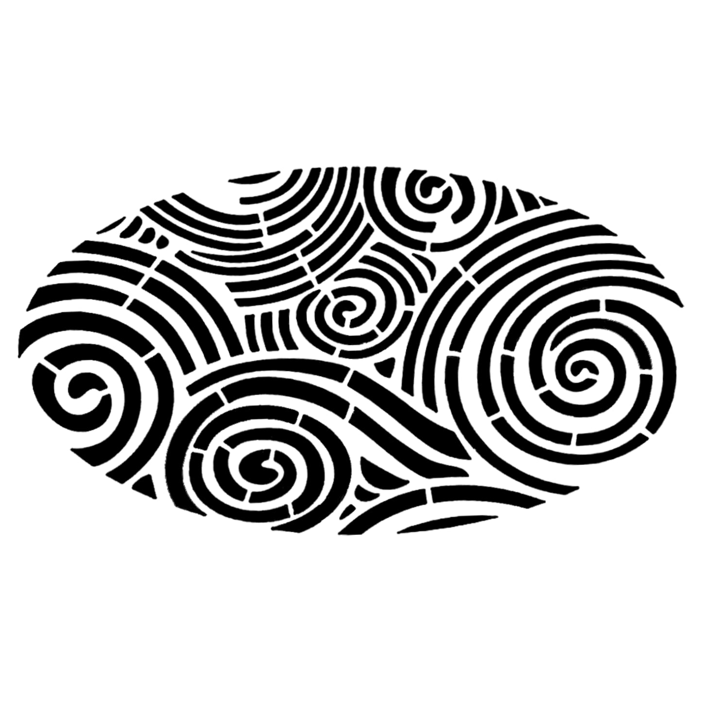 BAM Mini Stencil 3011 "Oceanic"
