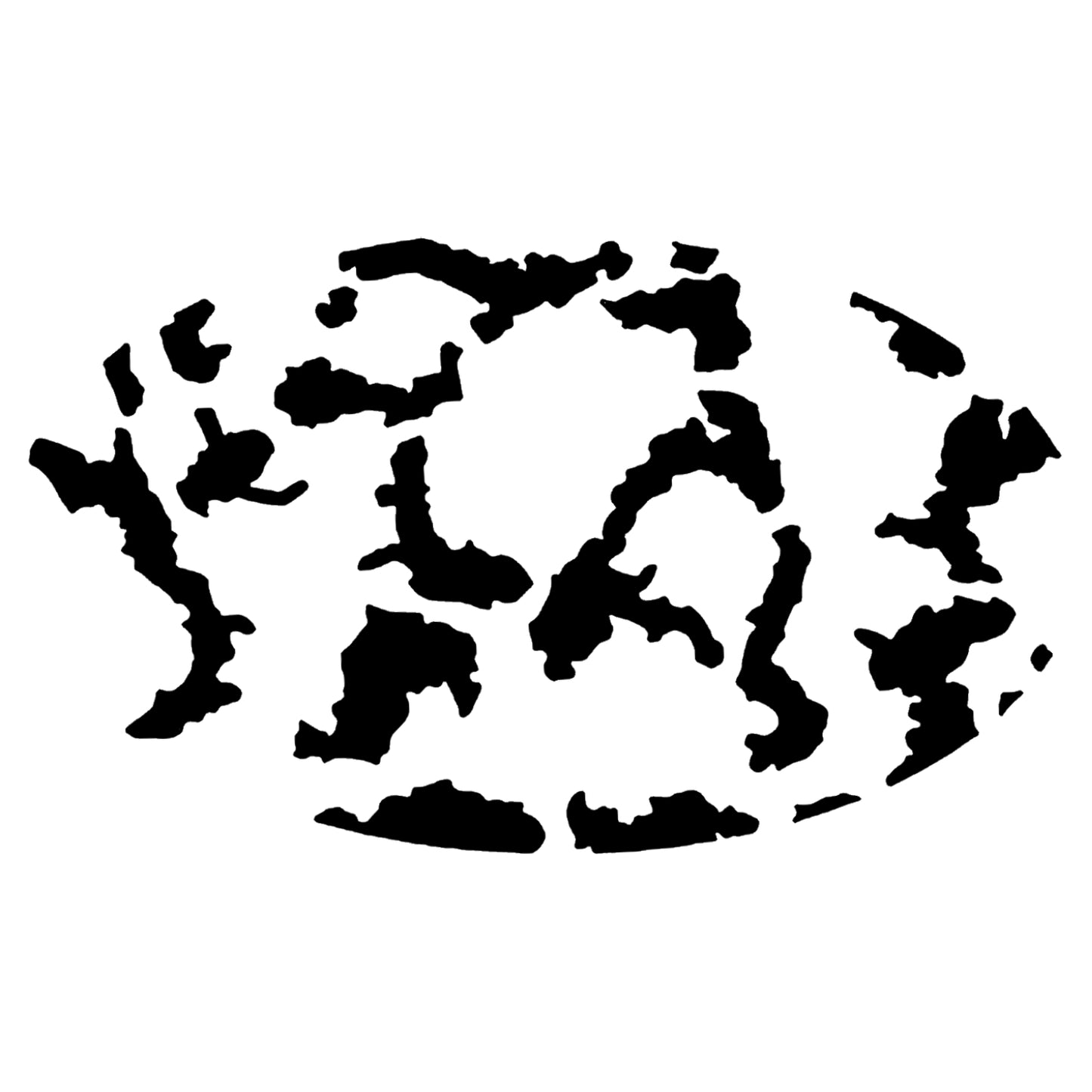 Half Ass Stencil 5041