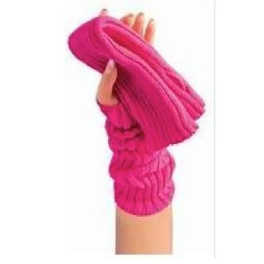 Pink 80's Wrist Warmers