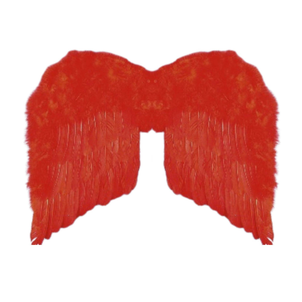 24" Red Feather Wings