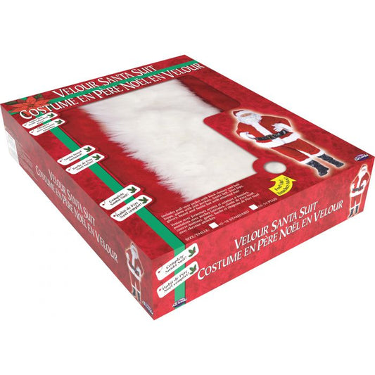Velour Santa Suit