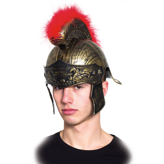 Roman Helmet with Brush
