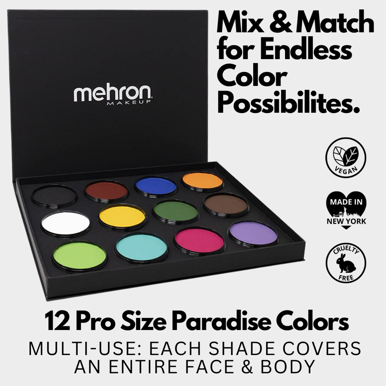 Paradise Master Pro Face Paint Palette