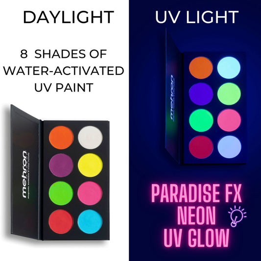 Paradise Neon Face Paint Palette