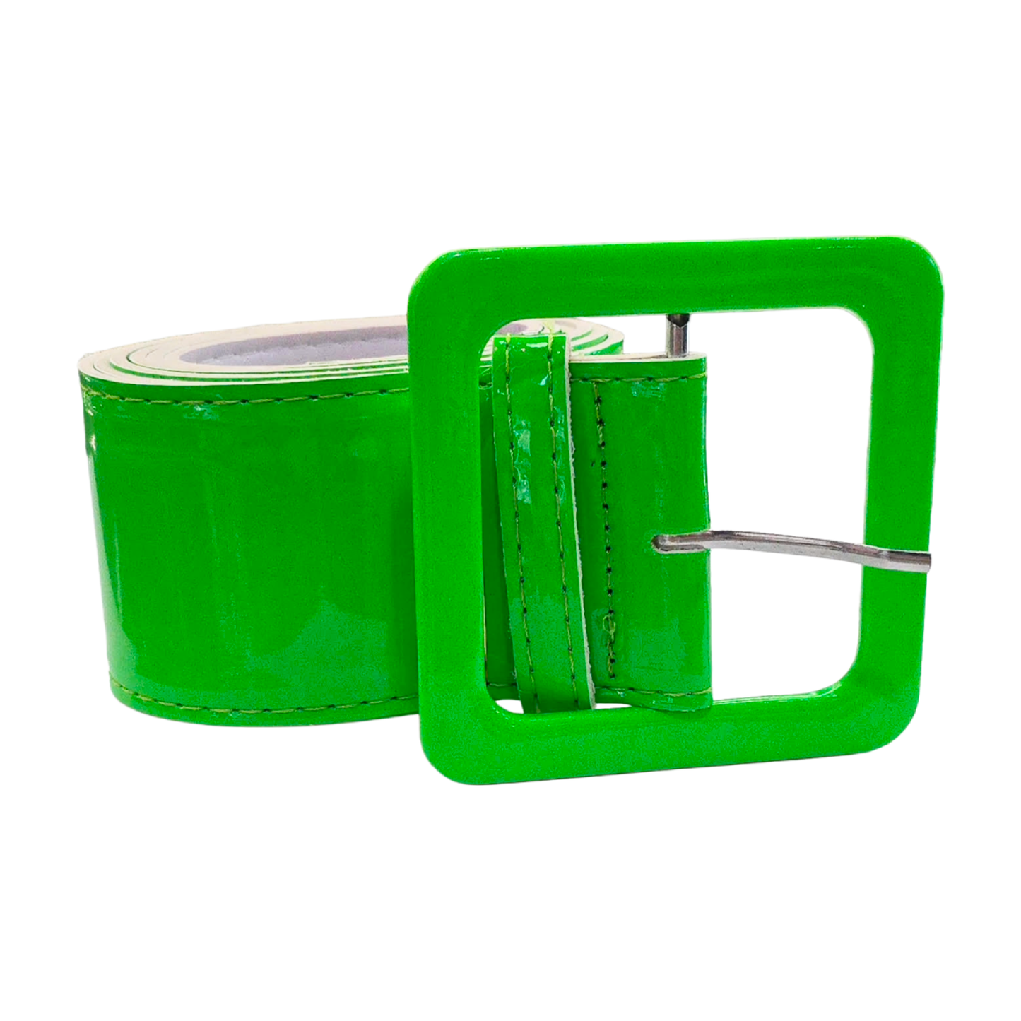 80's Neon Green Belt