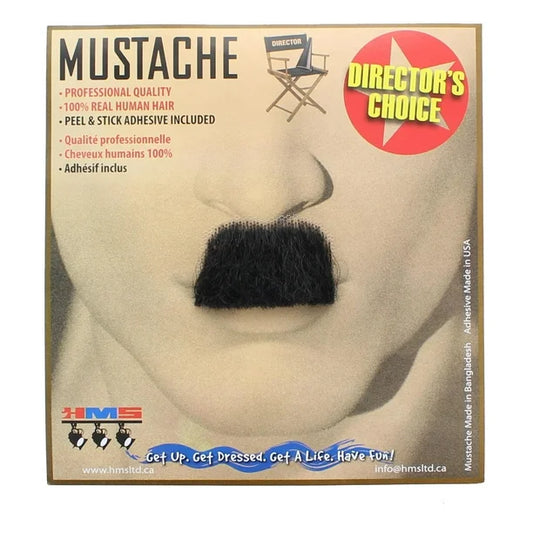 Human Hair Chaplin Moustache