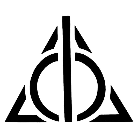 Deathly Hallows Adhesive Stencil