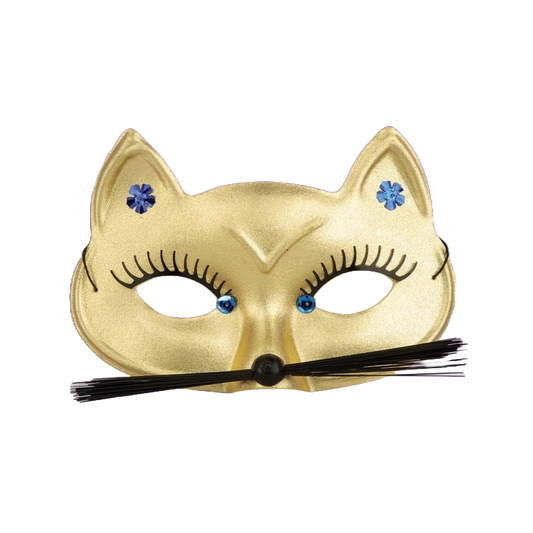 Gold Cat/Panther Mask