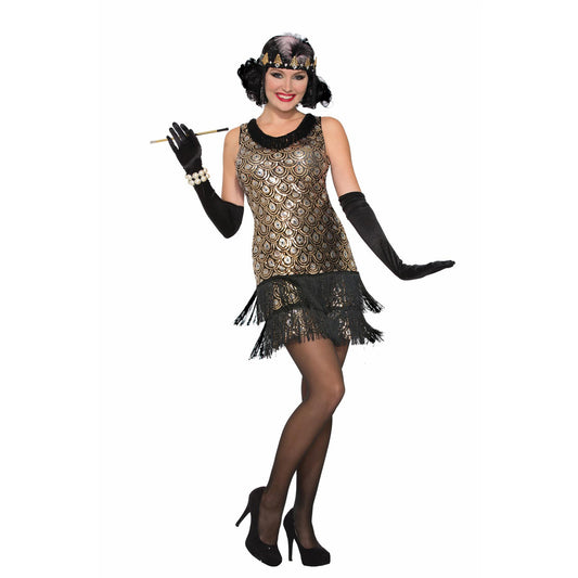 20s Sequin Flapper M/L