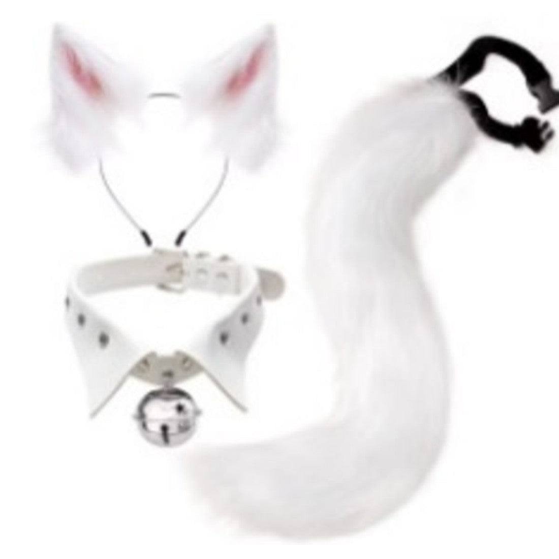 Deluxe White Cat Accessory Kit