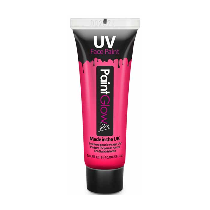 UV Pink Face and Body Paint