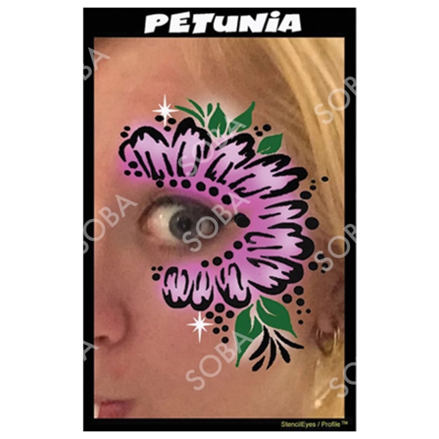 Petunia Stencil