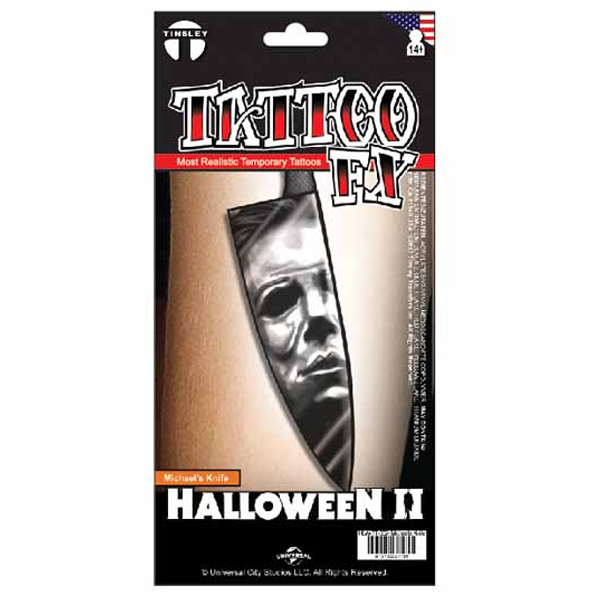 Michael Myers Knife Tattoo