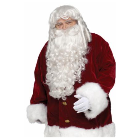 Deluxe Santa Wig and Beard