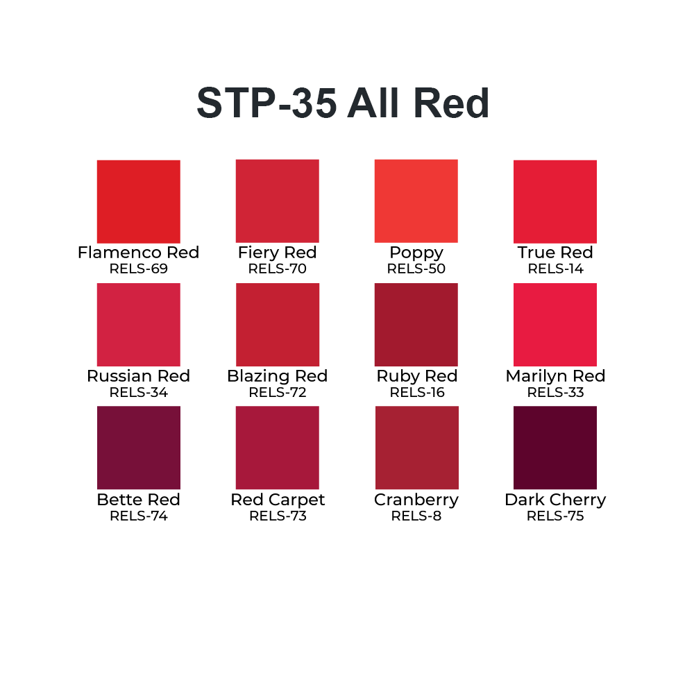 STP-35 All Red Lip Palette