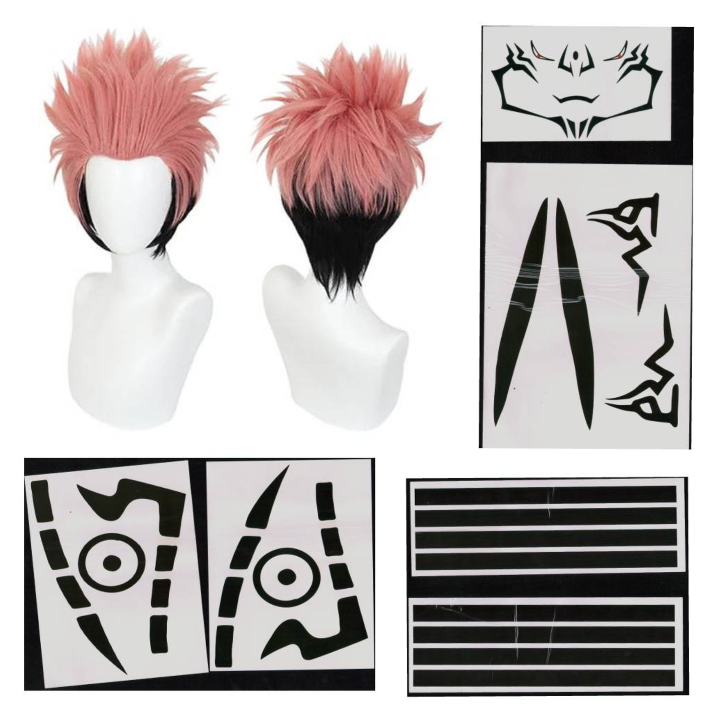 Sukuna Wig and Accessories