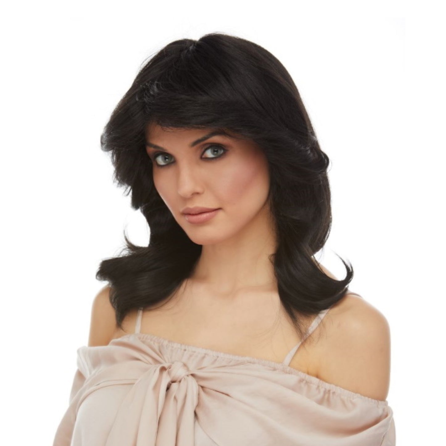 70's Angel Blowout Wig - Black