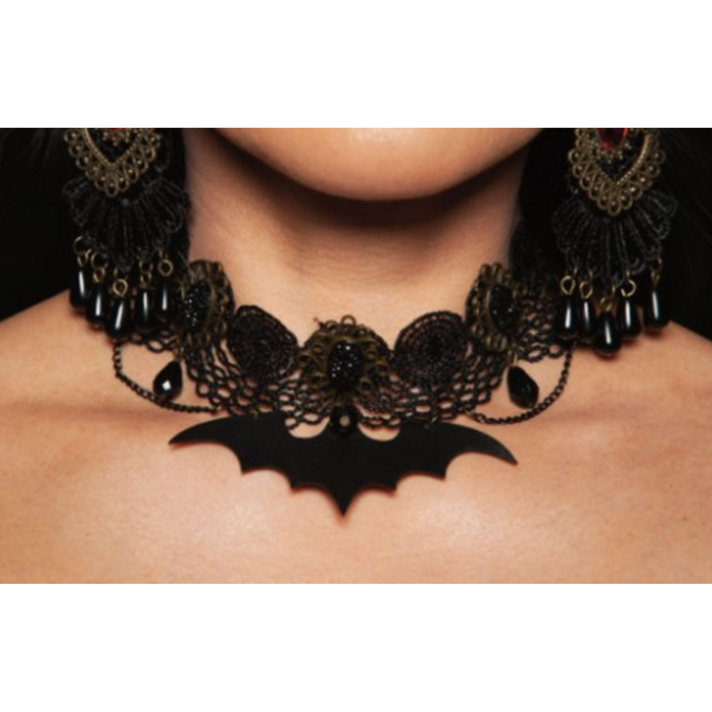 Bat Choker Necklace