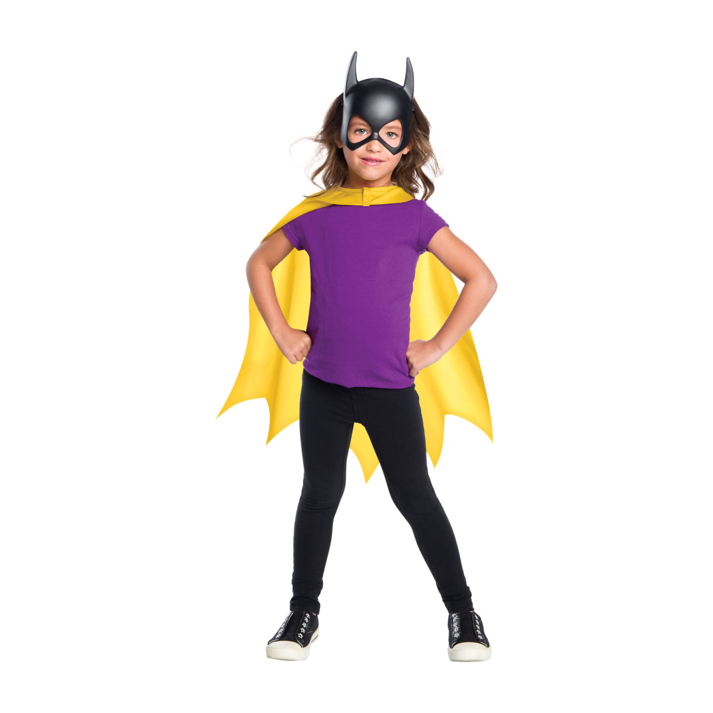 Child Batgirl Cape and Mask Set