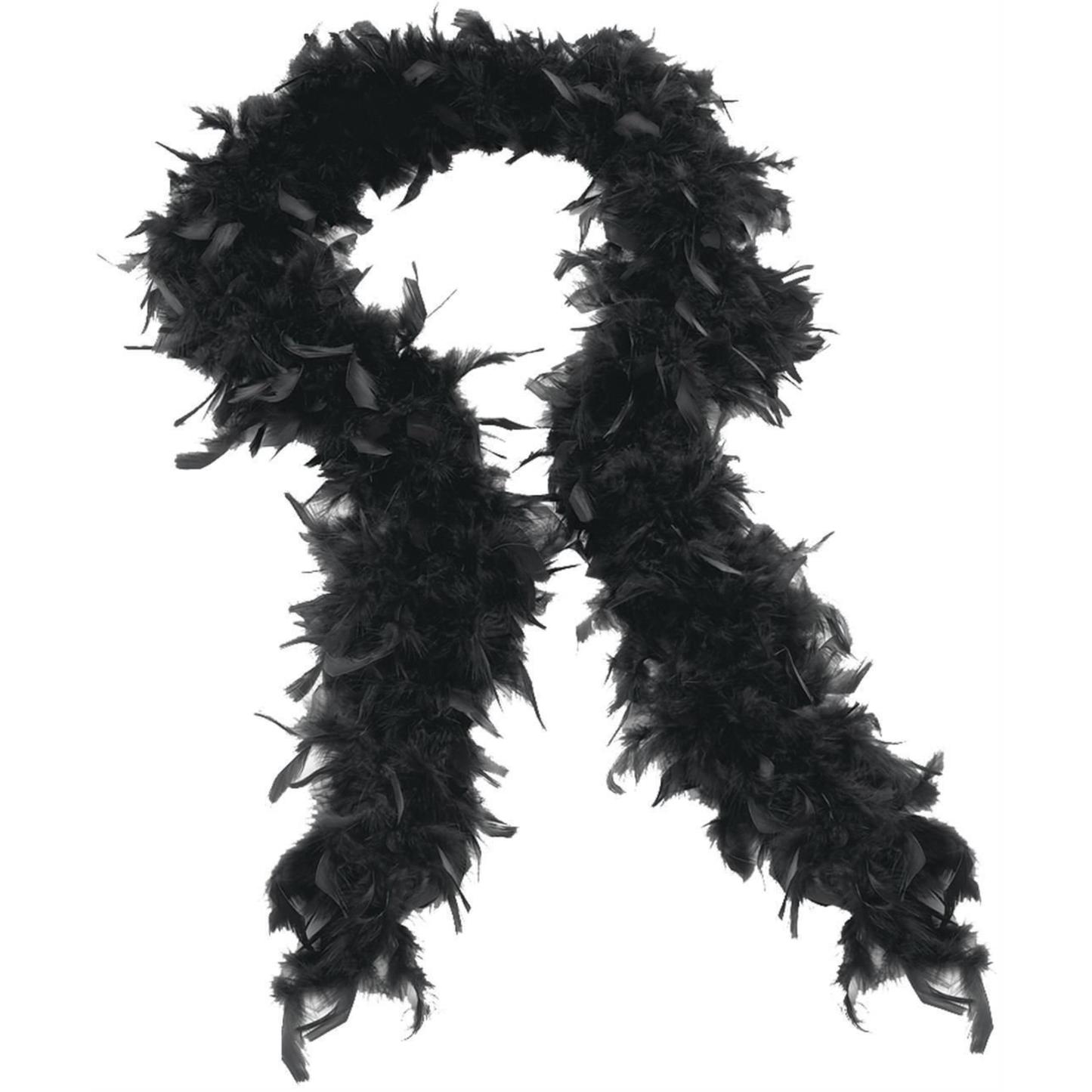 Deluxe Black Feather Boa