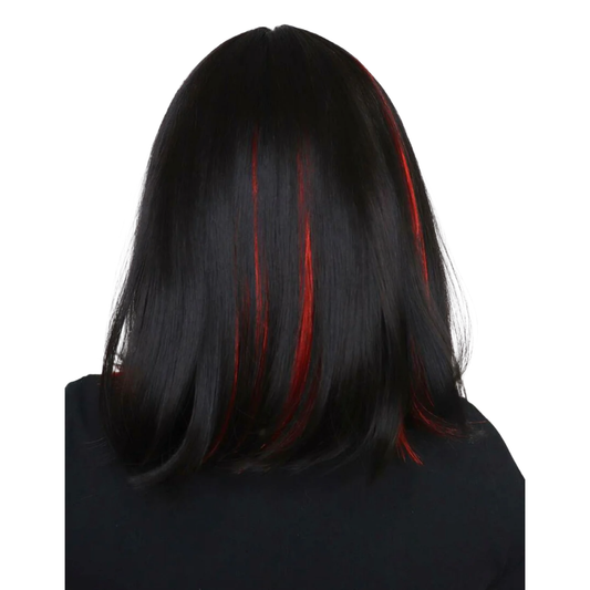 Black & Red Two Tone Bob
