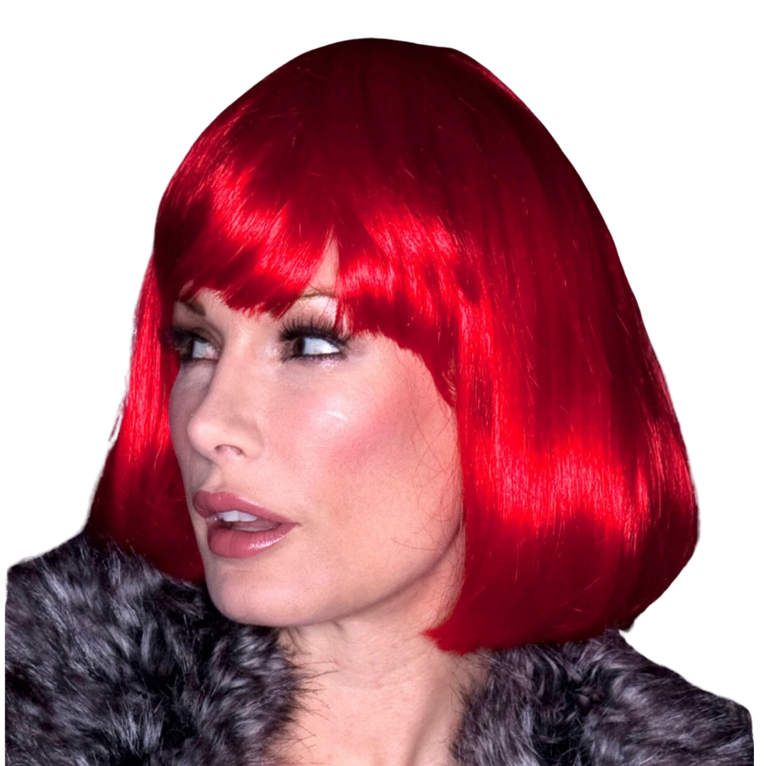 Cindy Fire Red Wig