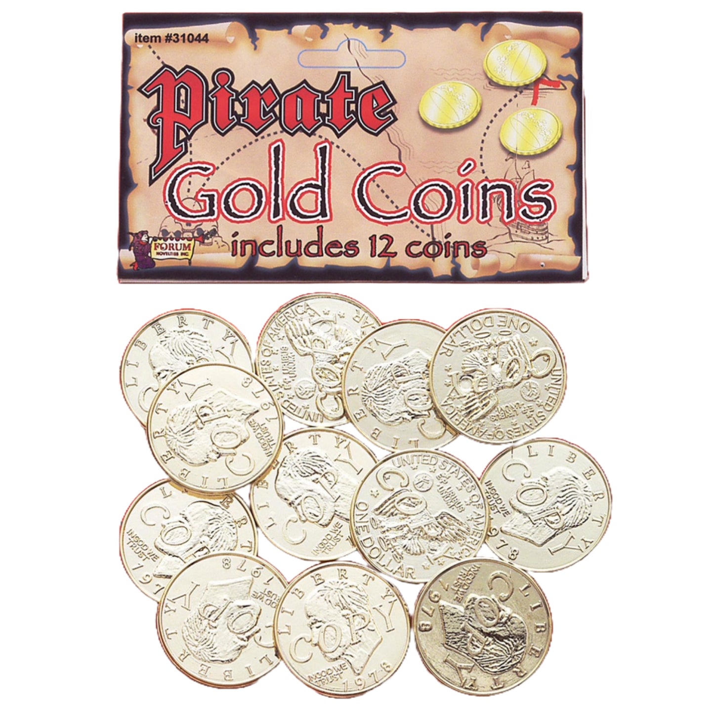 Pirate Gold Coins