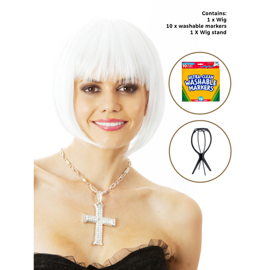 Color Me Wig - Bob White