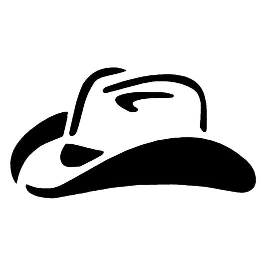 Cowboy Hat Adhesive Stencil