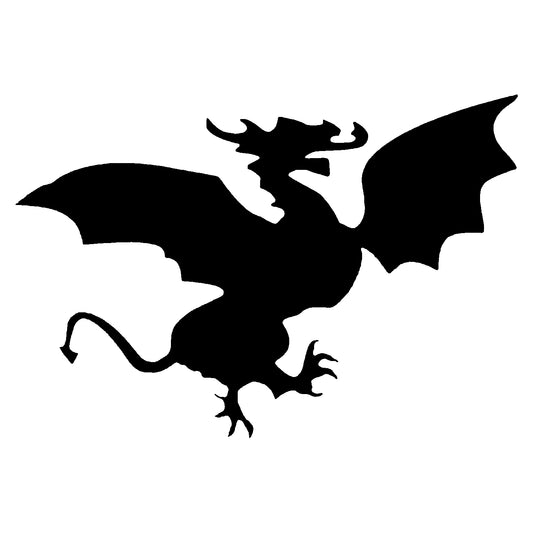 Flying Dragon Adhesive Stencil