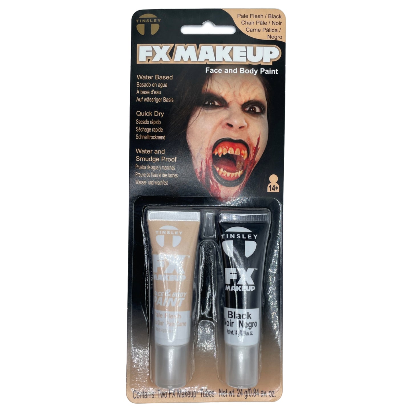 FX Duo Pale Flesh and Black Aqua Paint