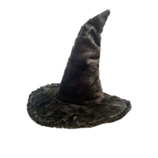 Faux Fur Witch Hat