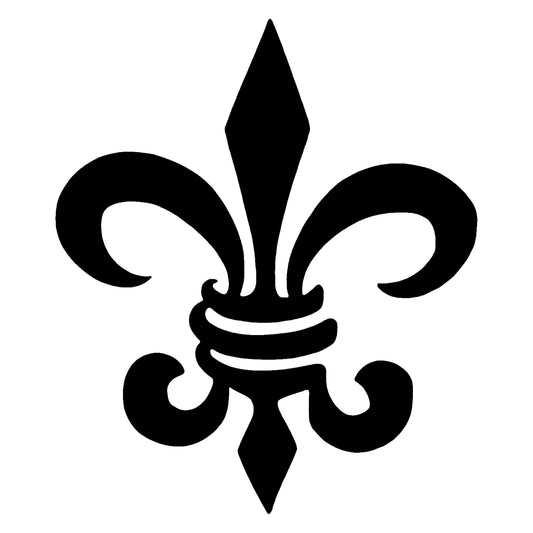 Fleur de lis Adhesive Stencil