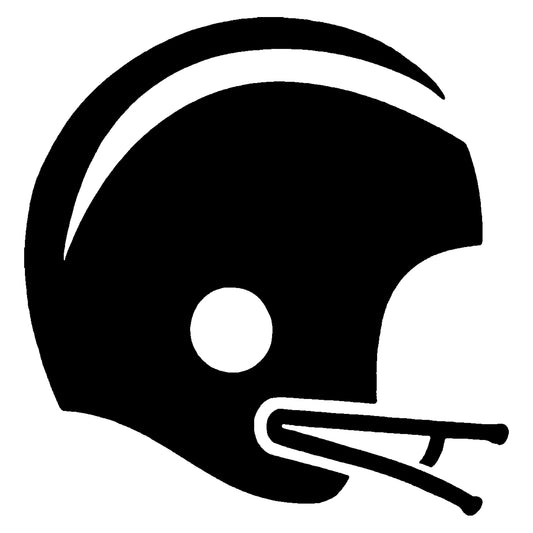 Football Helmet Adhesive Stencil