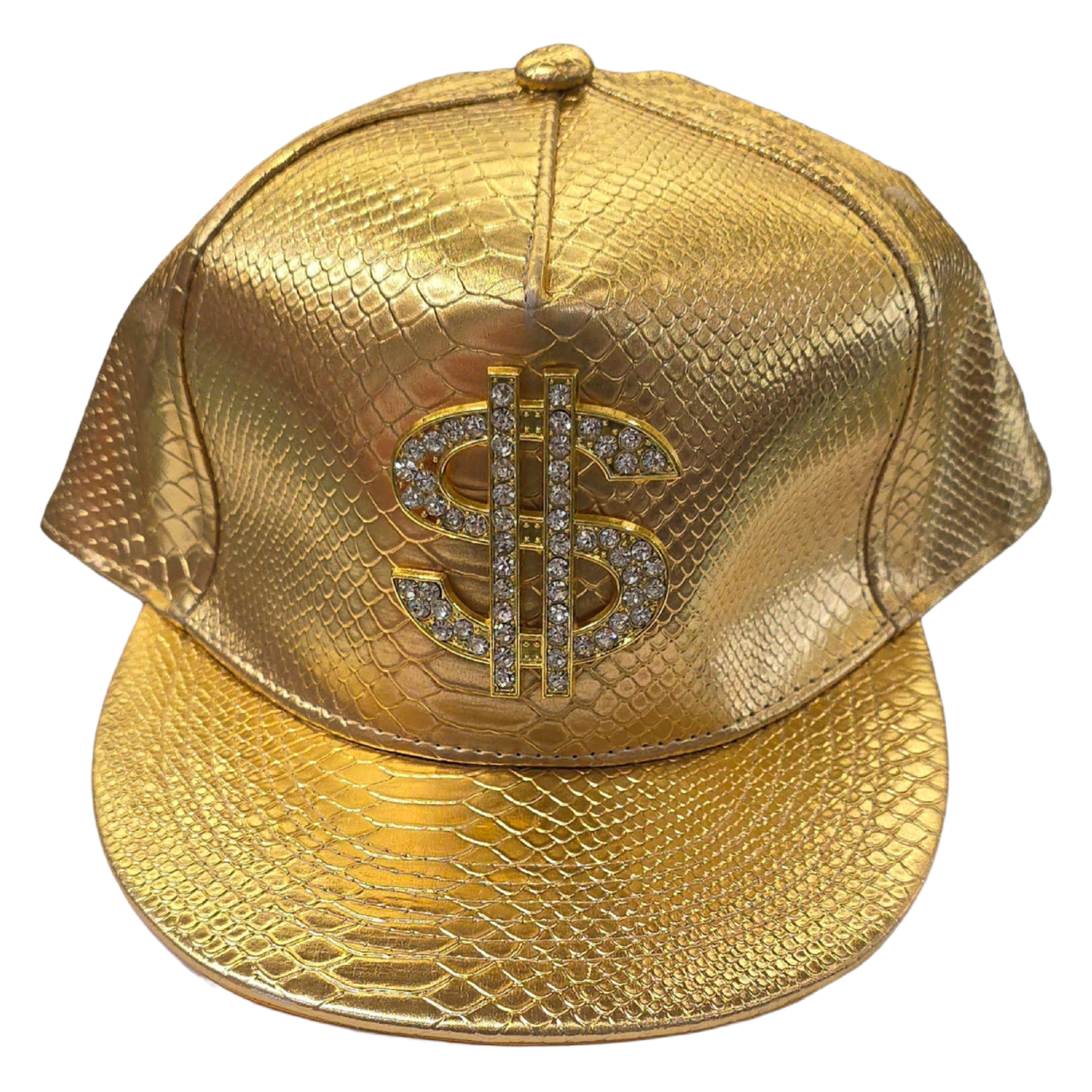 Gold Dollar Sign Hat