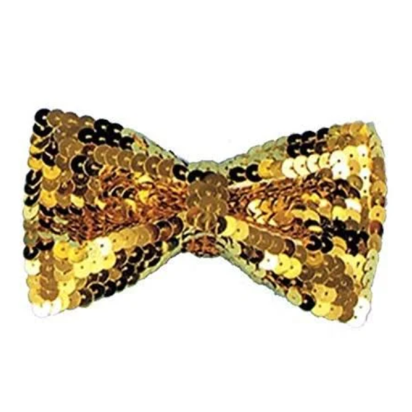Gold Sequin Bowtie