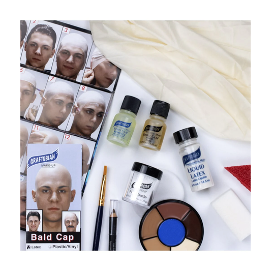 Deluxe Bald Cap Kit