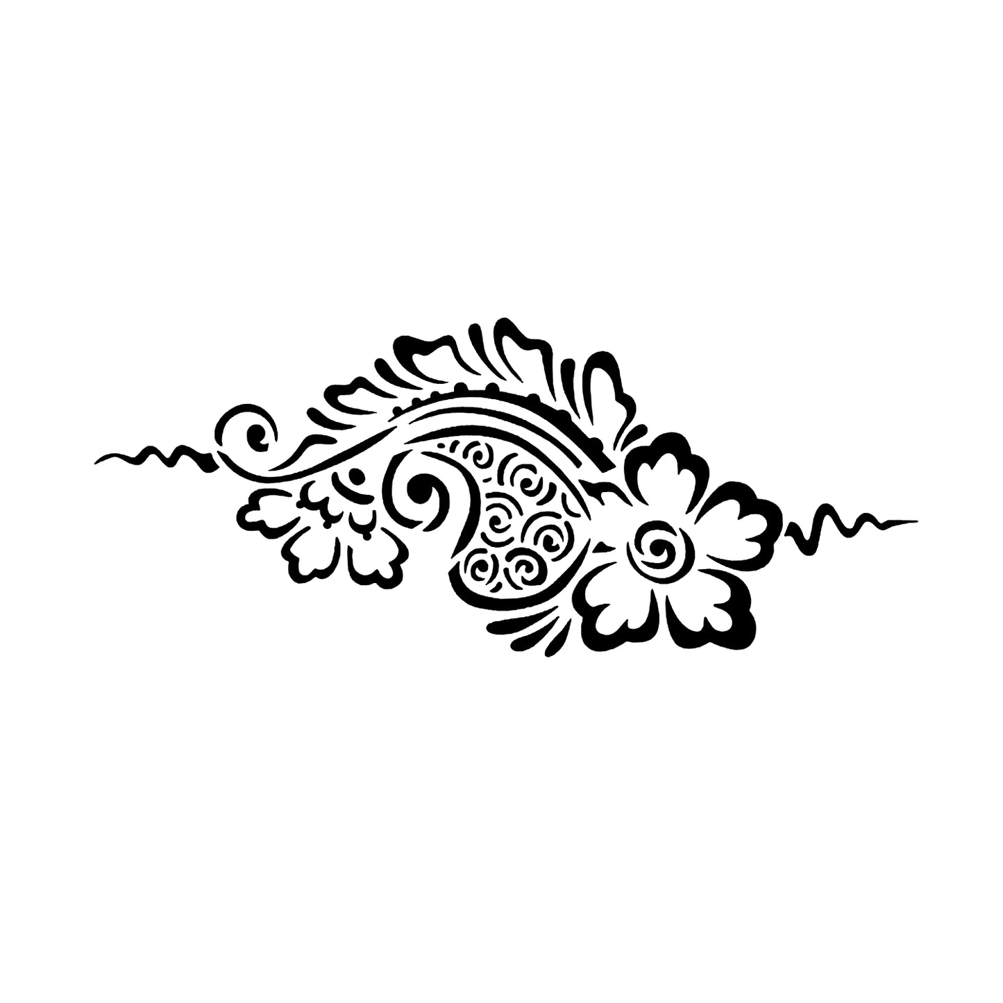 Henna #1 Stencil