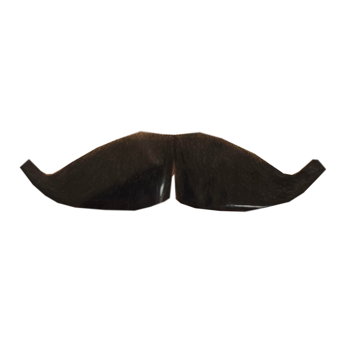 Human Hair Sophisticated Moustache Black