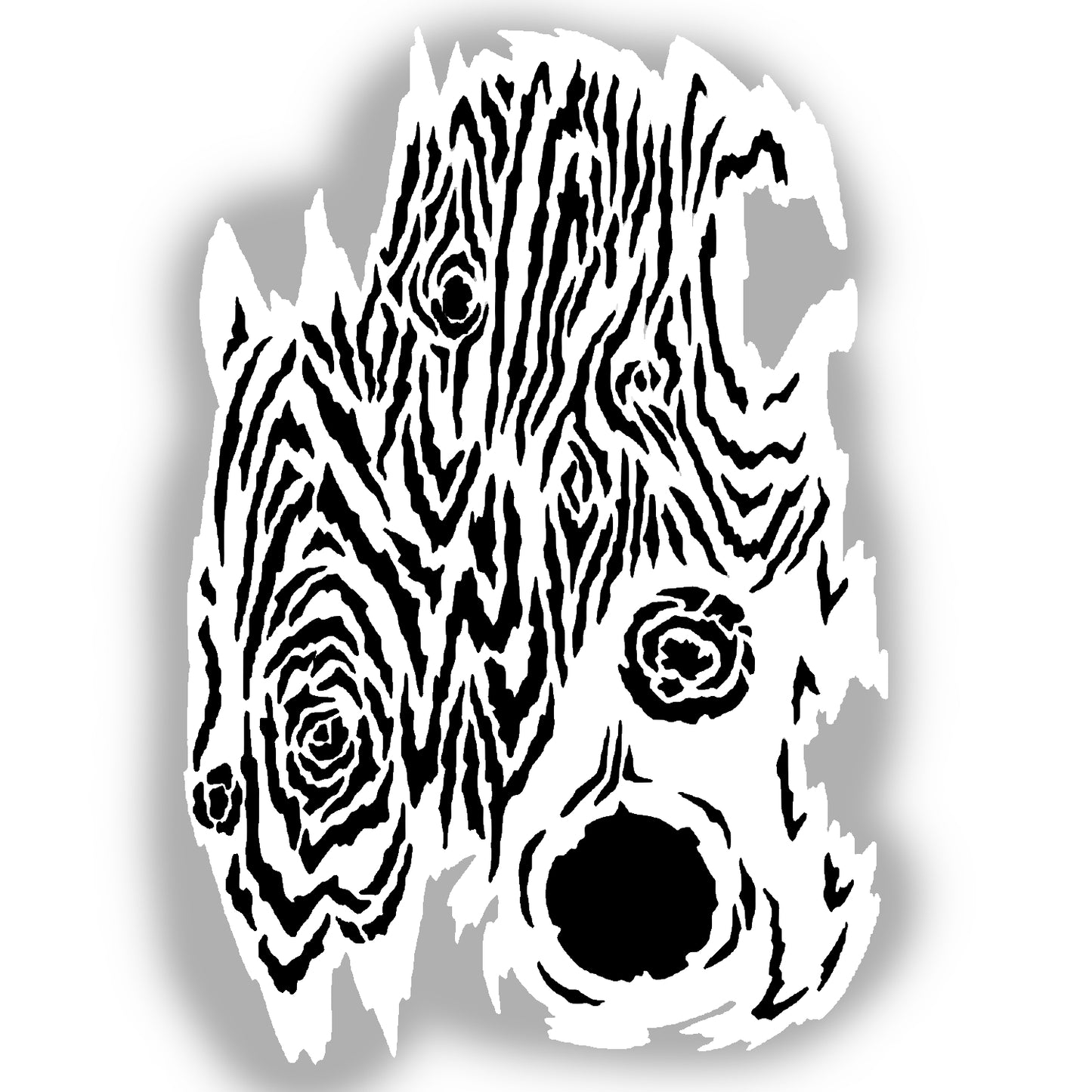 Bad Ass Stencil BAD6033 "Knotty"