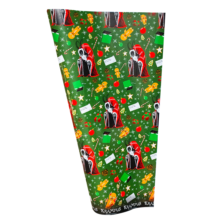 Krampus Wrapping Paper