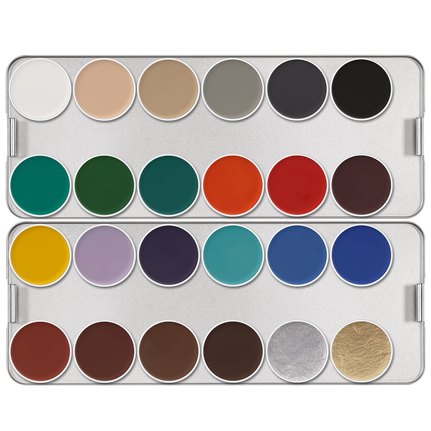 Kryolan XXIV Face Paint Palette